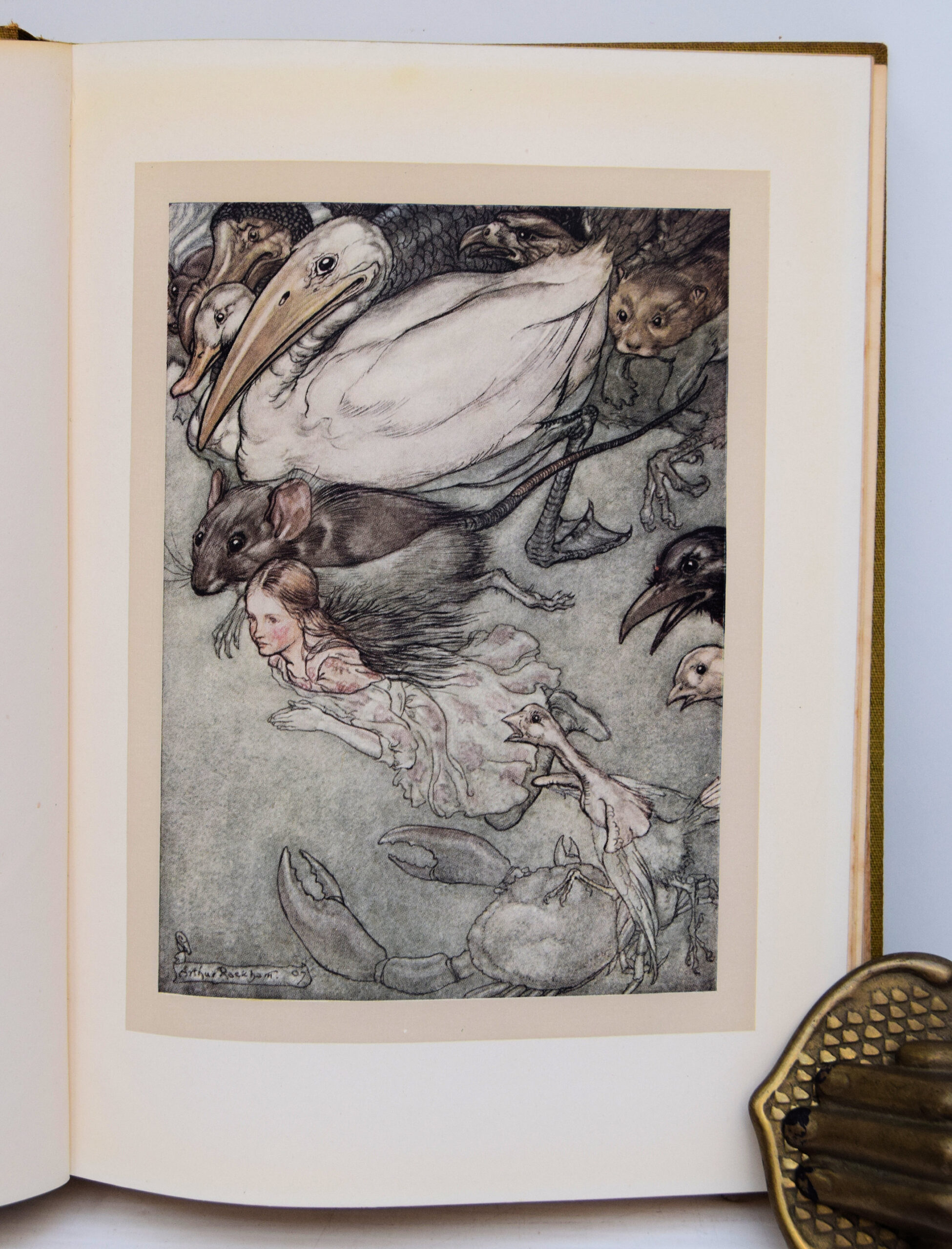 ALICE'S ADVENTURES IN WONDERLAND BY LEWIS CARROLL ILLUSTRATED BY ARTHUR RACK HAM. - Image 5